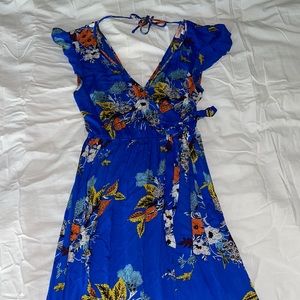 Band of Gipsies Tie Front Dress